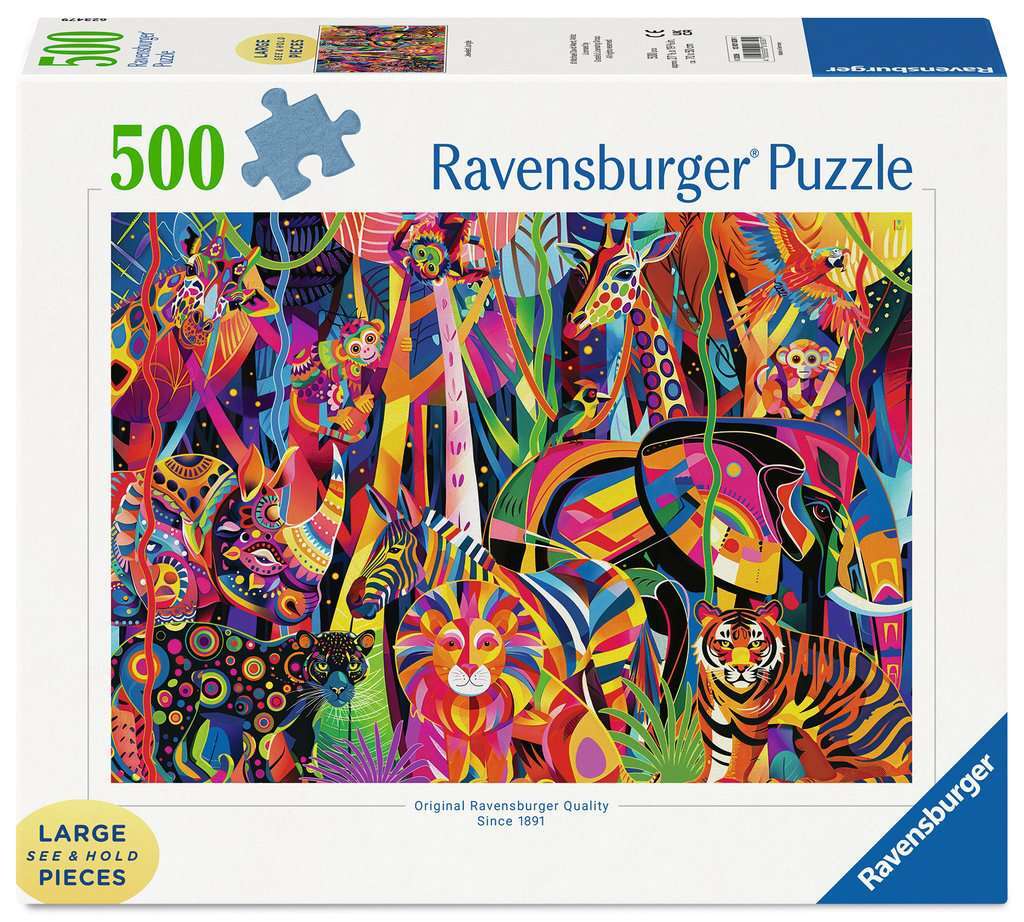 Ravensburger puzzel Juwelenjungle 500 stukjes