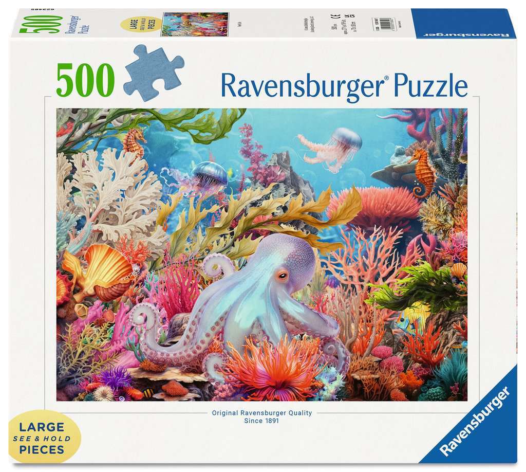Ravensburger puzzel Reef Life 500 stukes XL