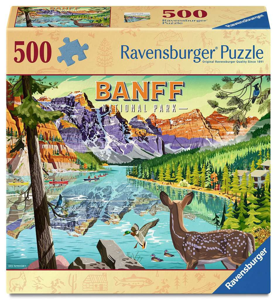 Ravensburger puzzel Banff National Park 500 stukjes