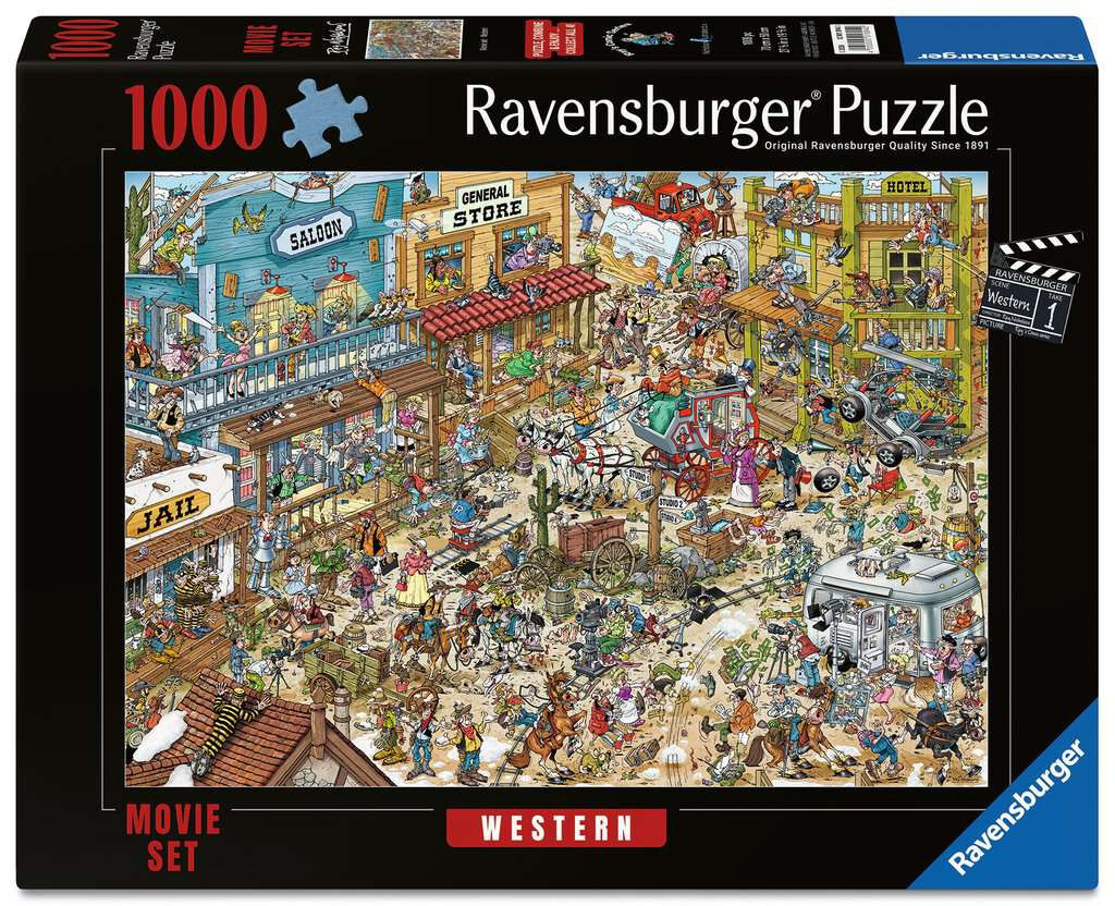 Ravensburger puzzel Ray movie set 1 western 1000 stukjes