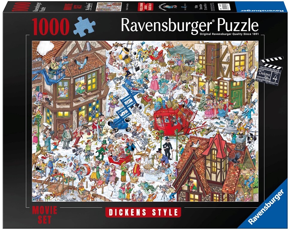 Ravensburger puzzel Ray movie set 4 dickens style 1000 stukjes