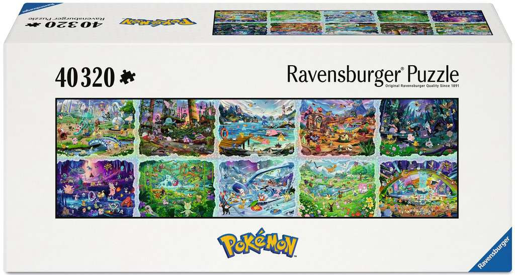 Ravensburger puzzel Pokémon celebration journey 40000 stukjes
