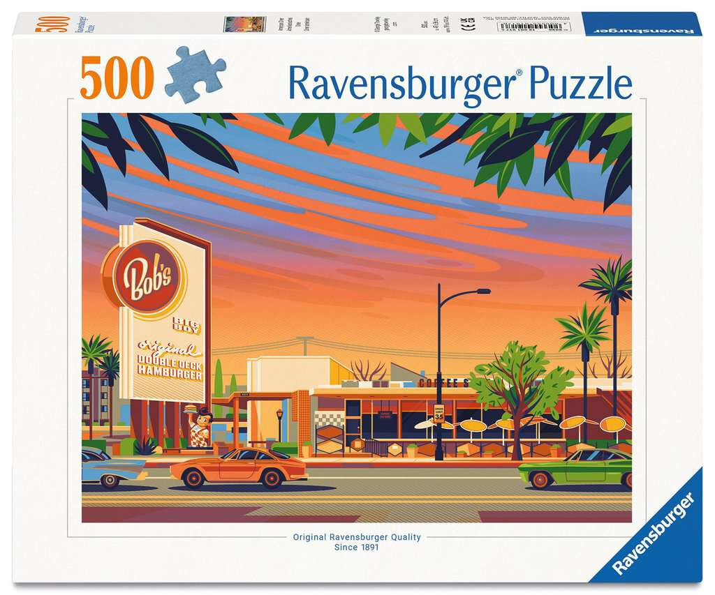 Ravensburger puzzel American Diner 500 stukjes
