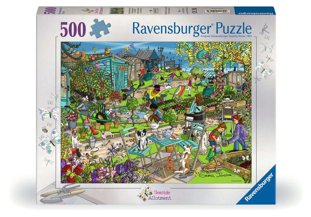 Ravensburger puzzel Seaside Allotment 500 stukjes