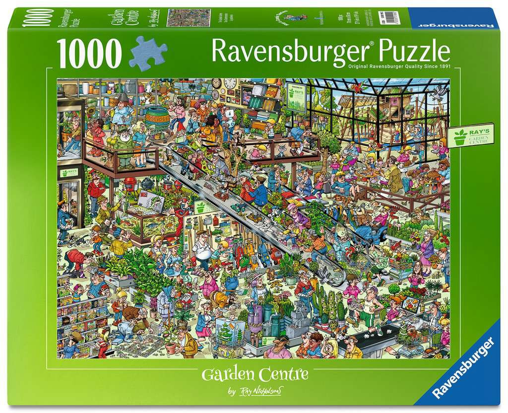 Ravensburger puzzel het tuincentrum 1000 stukjes