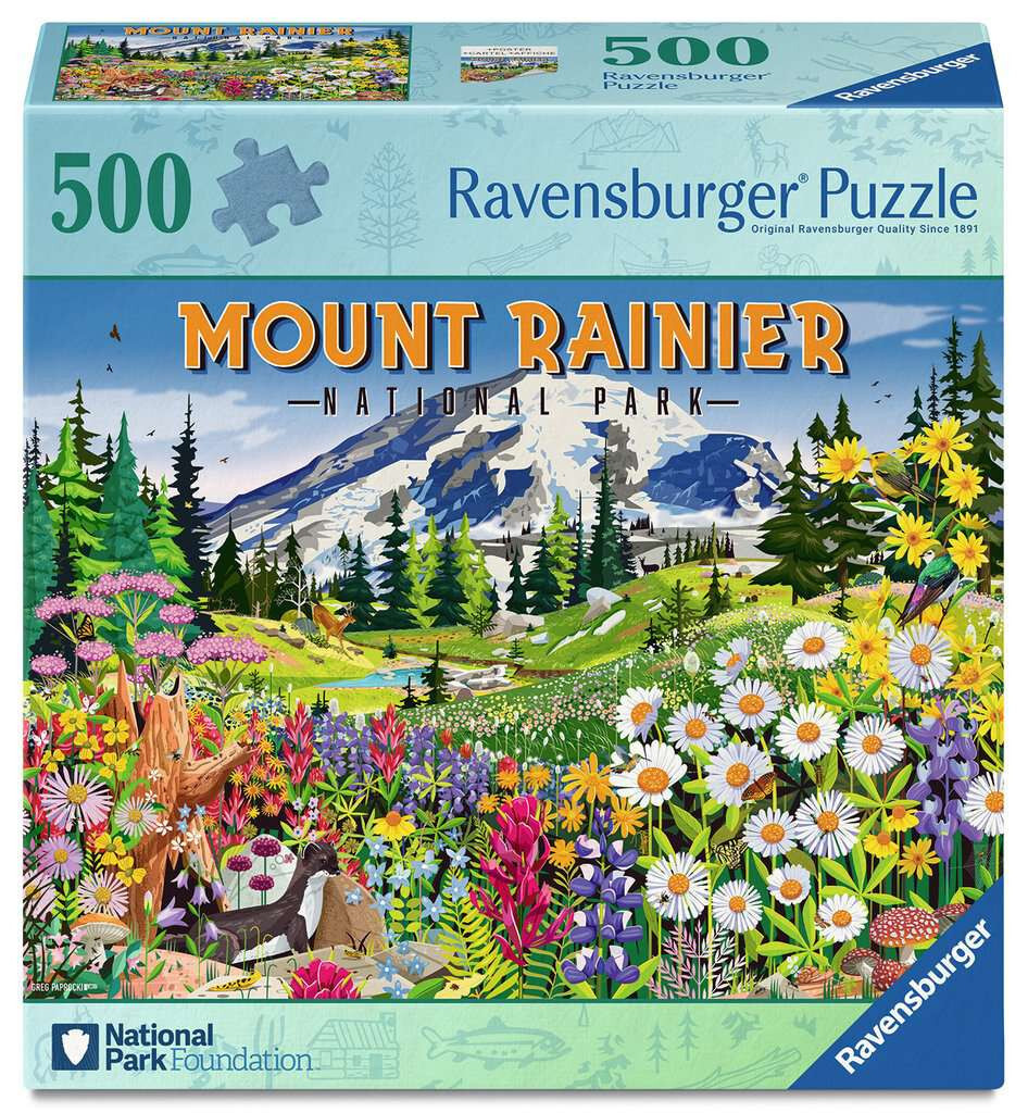 Ravensburger puzzel Mount rainier national park 500 stukjes