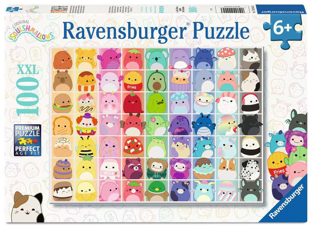 Ravensburger puzzel Squishmallow Collection 100 stukjes