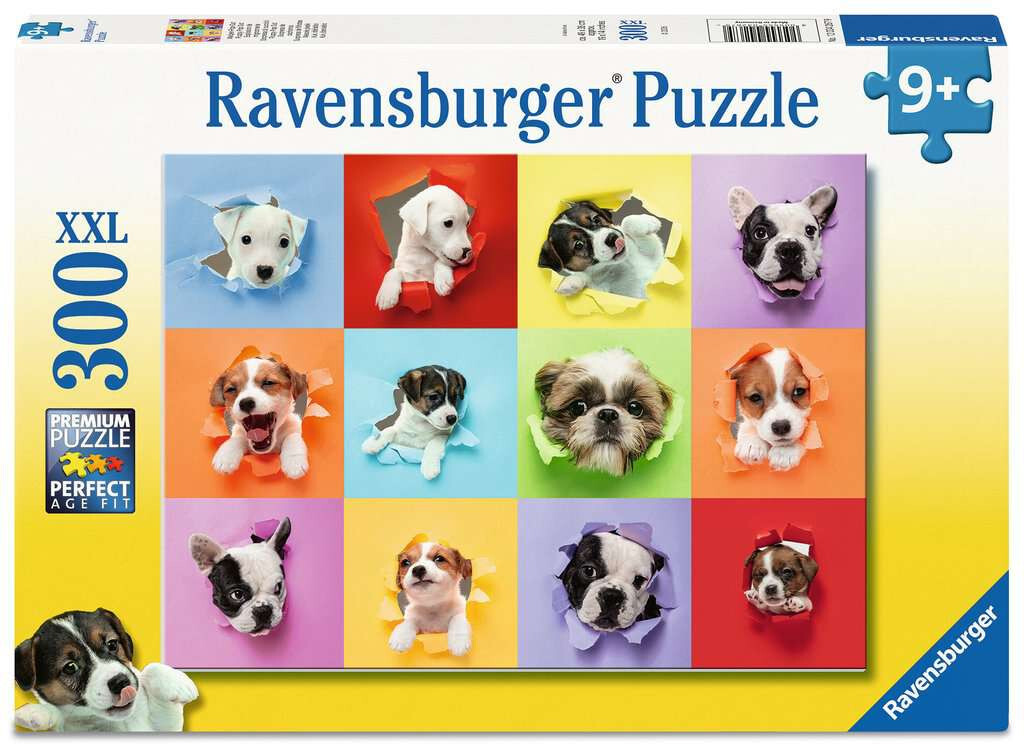 Ravensburger puzzel Puppy Pop Out XXL 300 stukjes