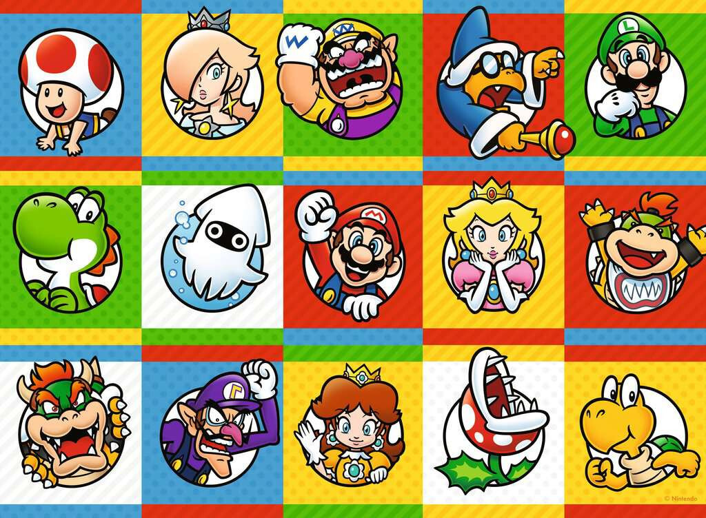 Ravensburger puzzel Super Mario Character Collection 200 stukjes