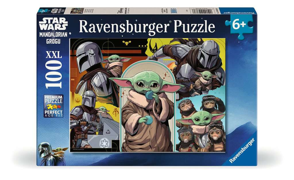 Ravensburger puzzel The Mandalorian & Grogu 100 stukjes