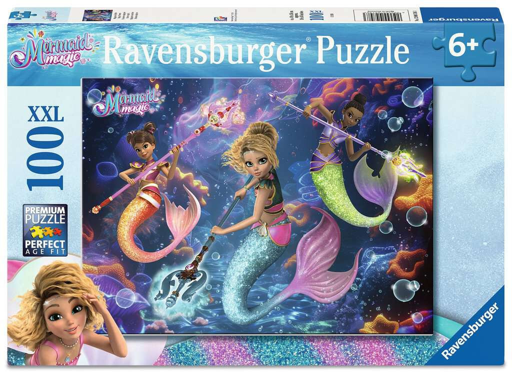 Ravensburger puzzel Mermaid Magic 100 stukjes