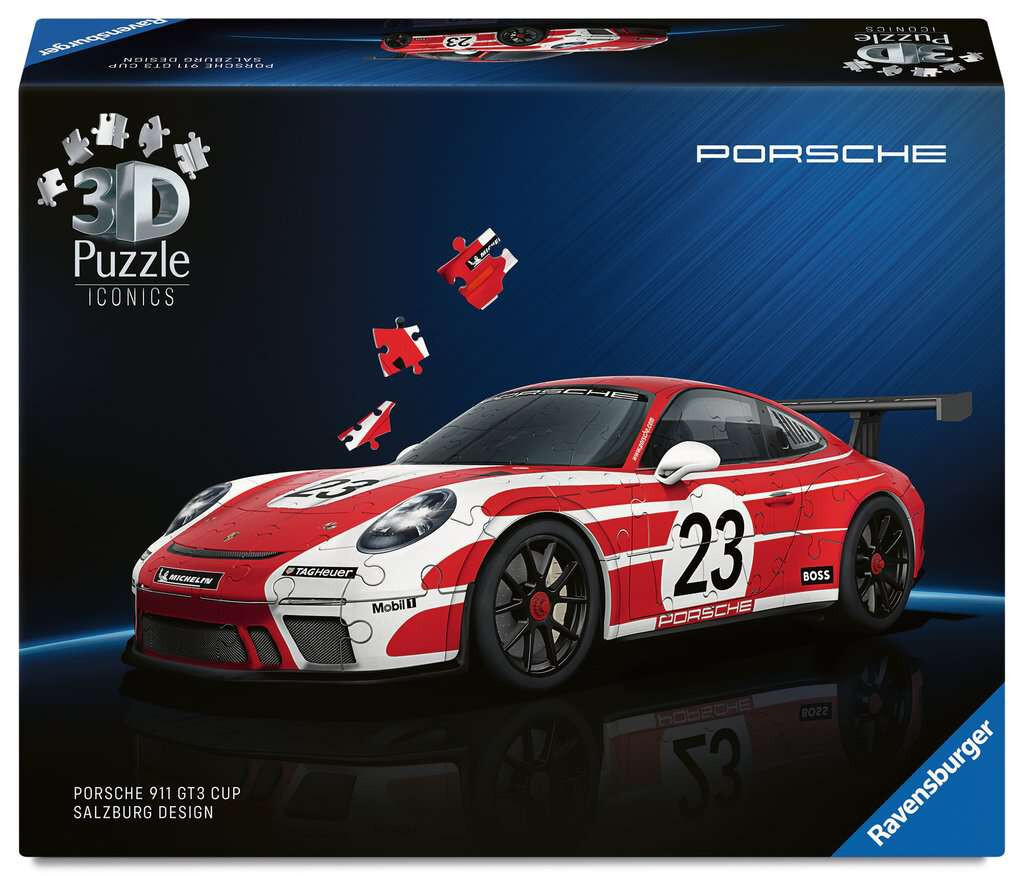 Ravensburger puzzel Iconics: Porsche 911 "Salzburg Edition" 162 stukjes