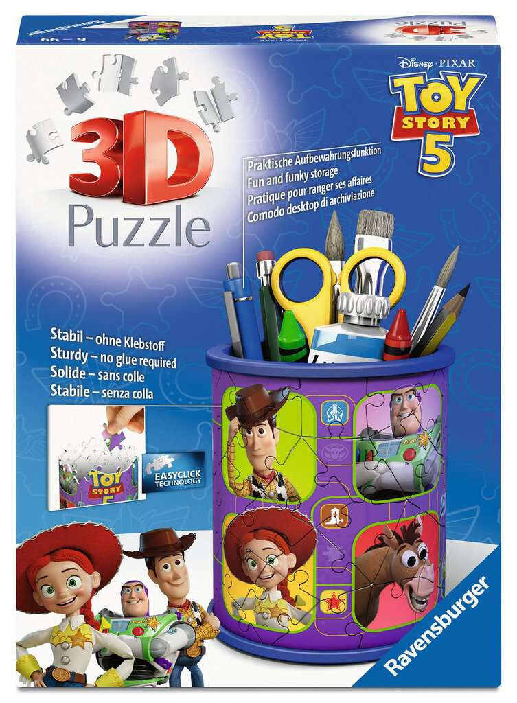 Ravensburger 3D puzzel Pennenbak Toy Story 5