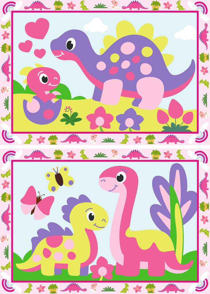 Ravensburger CreArt Colorful Dino's