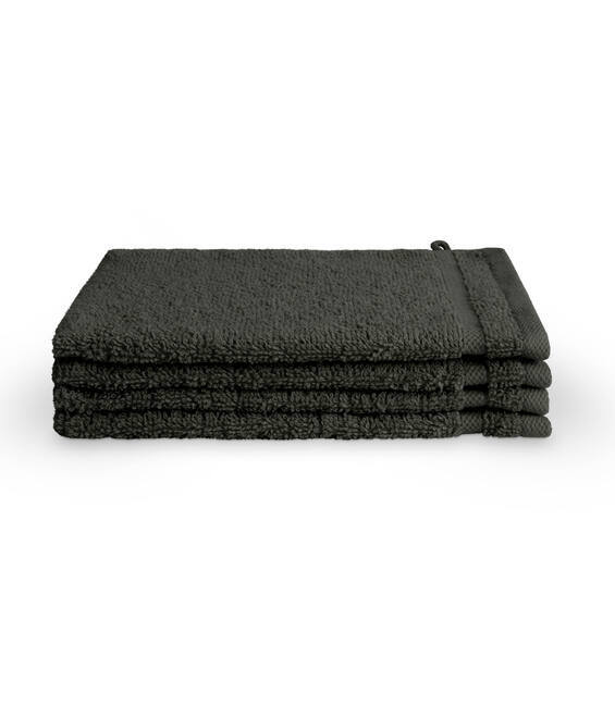 Byrklund washand bath basics antraciet set van 4