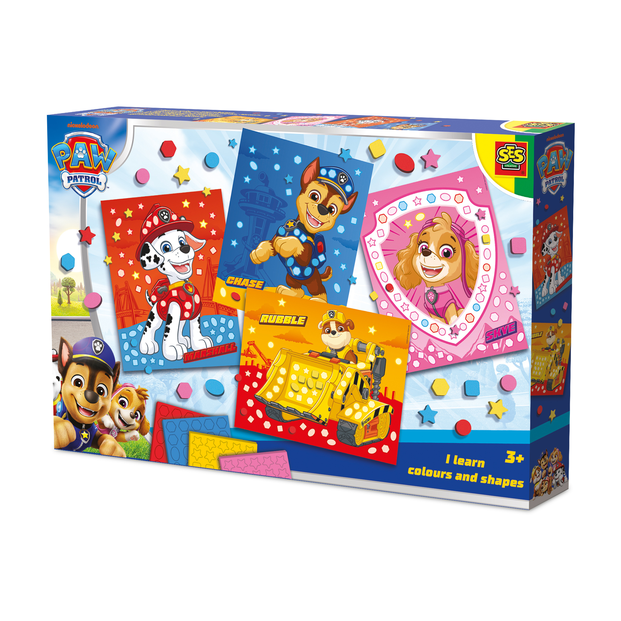 SES Paw Patrol ik leer kleuren en vormen
