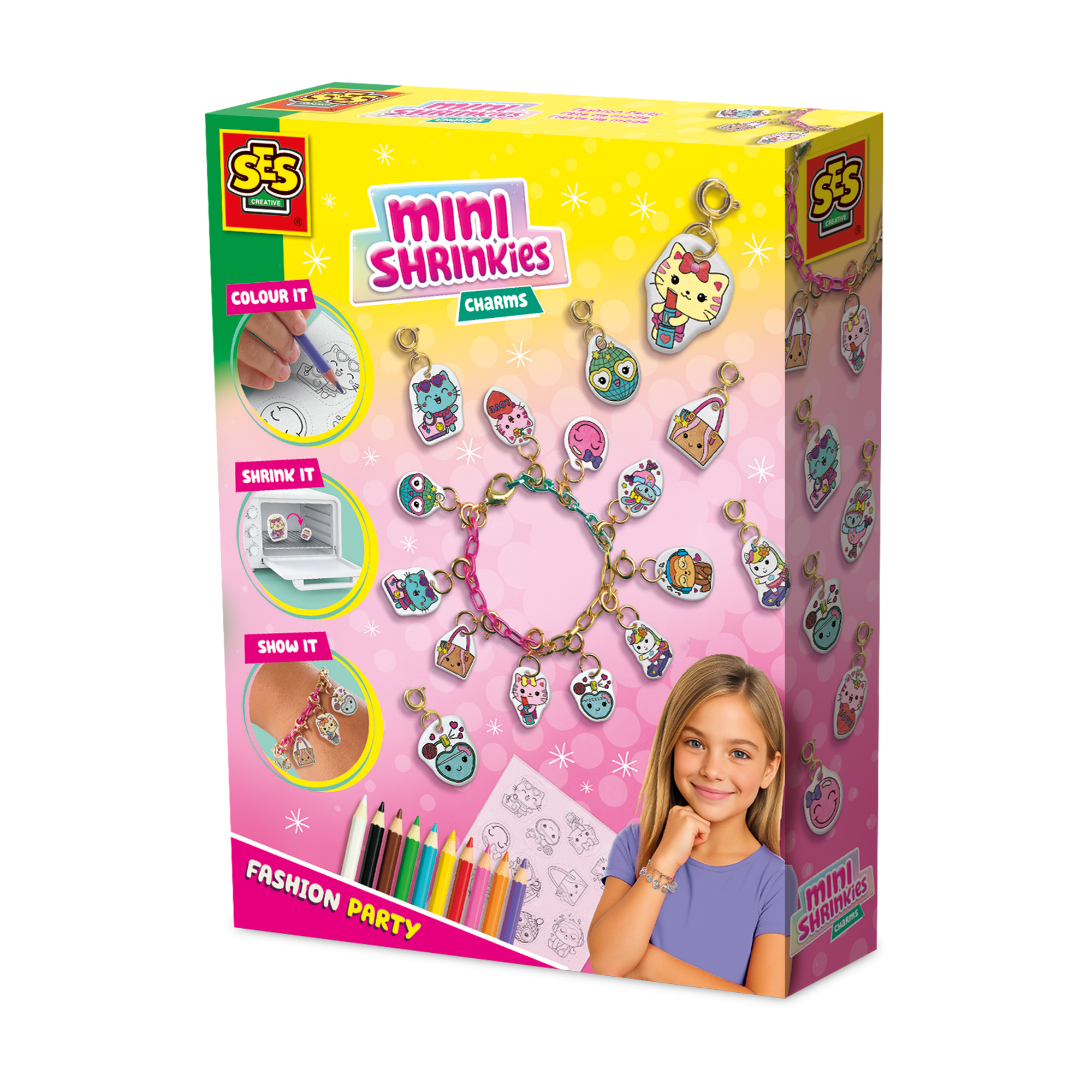 SES mini shrinkies charms fashion party