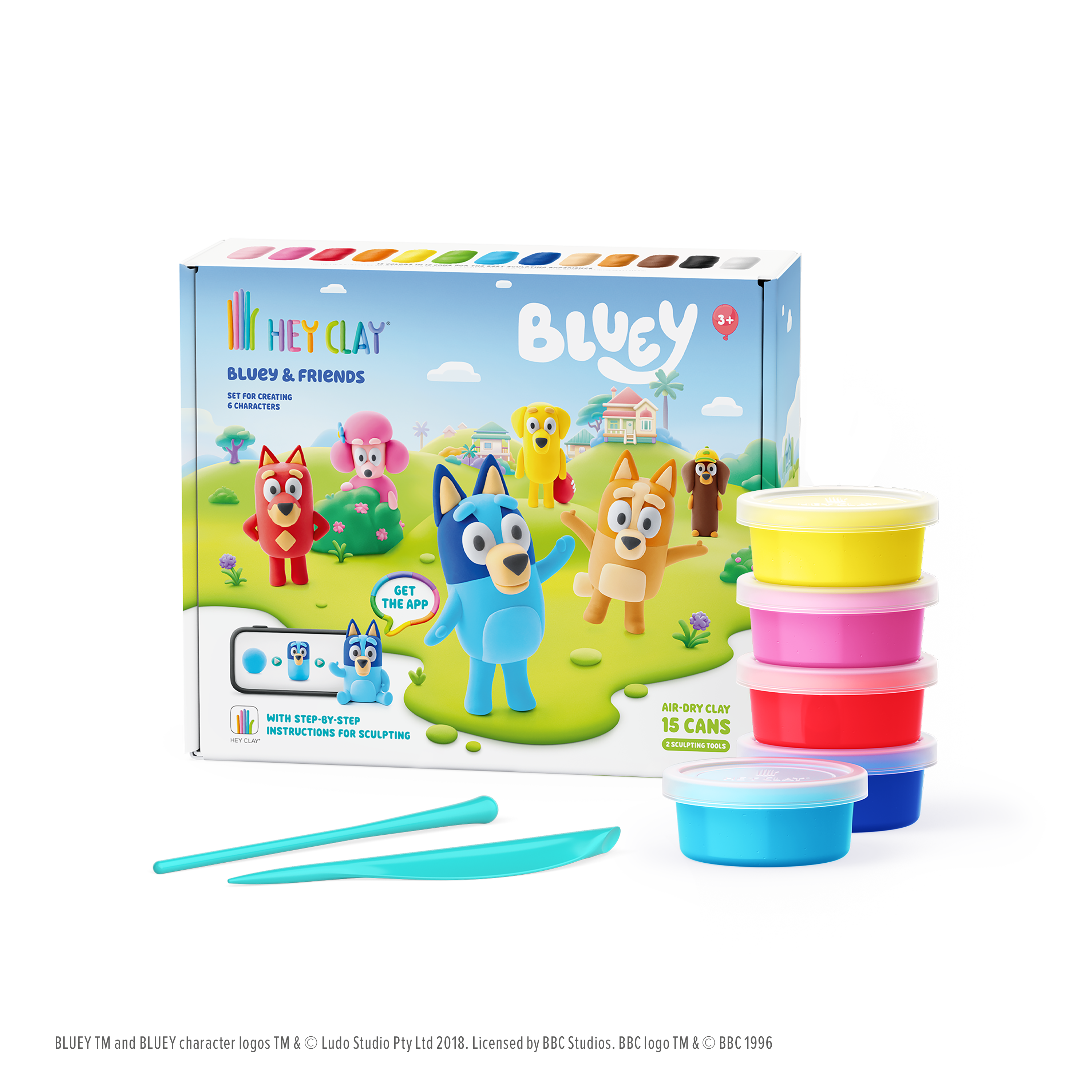 HeyClay Bluey & Friends LIMITED EDITION 15 cans