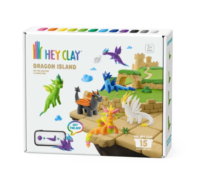 HeyClay dragon island 15 cans