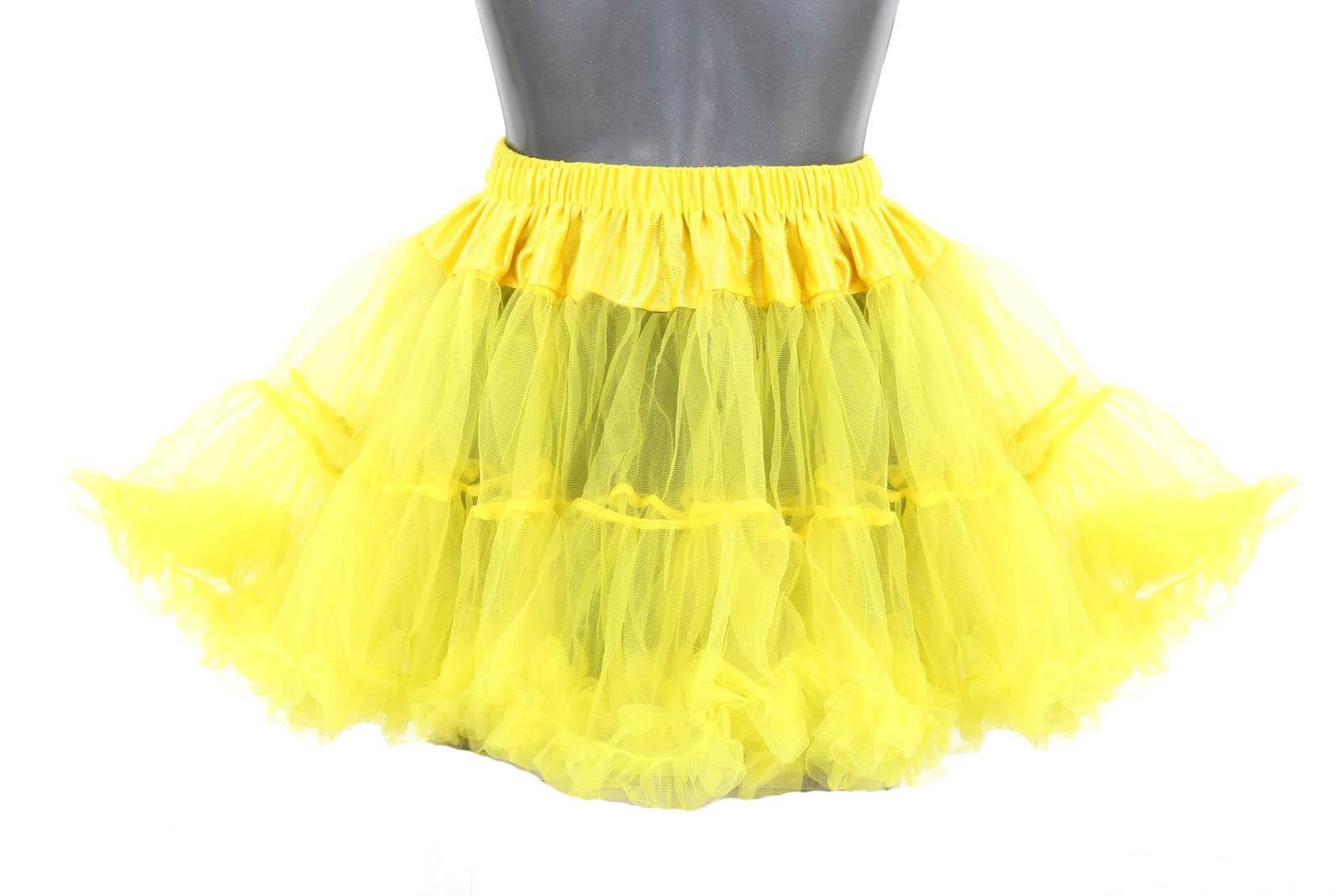 petticoat kort geel
