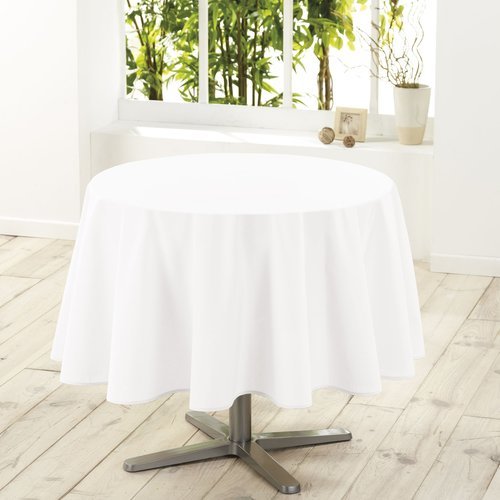 Wicotex tafelkleed textiel essentiel wit rond 180 cm