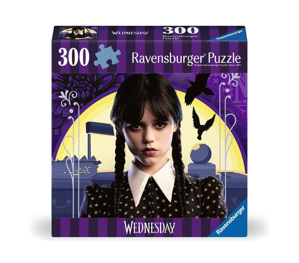 Ravensburger puzzel No Hug Zone - Wednesday 300 stukjes
