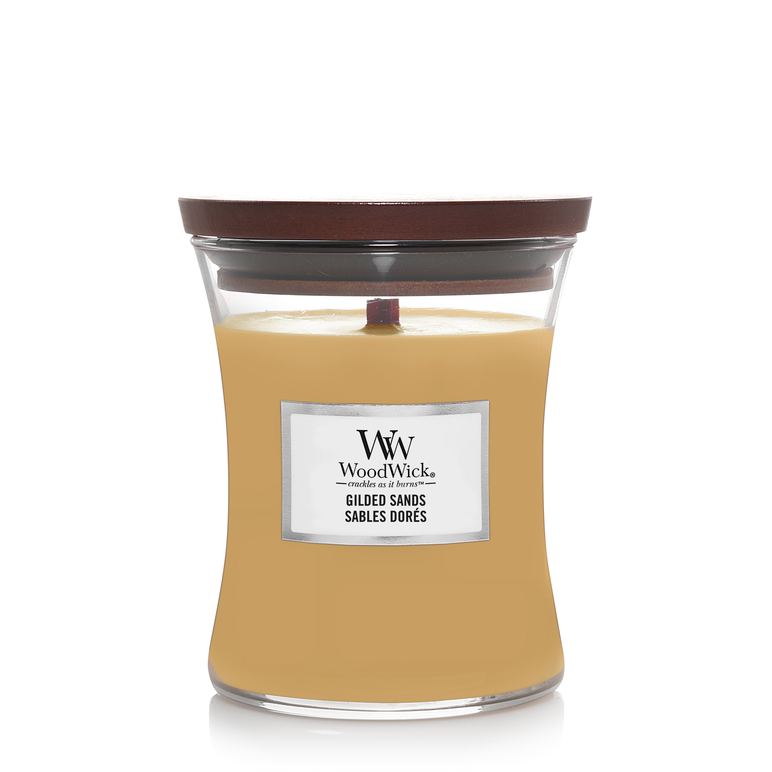 Woodwick gilded sands medium candle