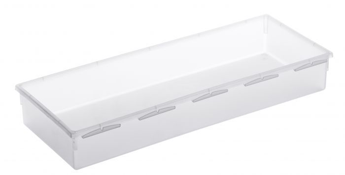 Lade bakje 38 x 15 cm Transparant