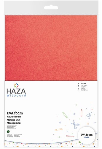 Foam Create-it A4, 10 vellen assorti
