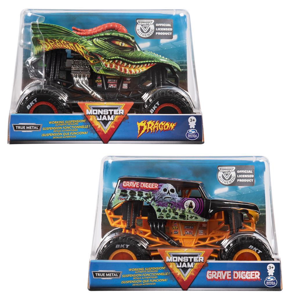 Monster Jam 1:64 1-Pack Marvel 4 Ass.