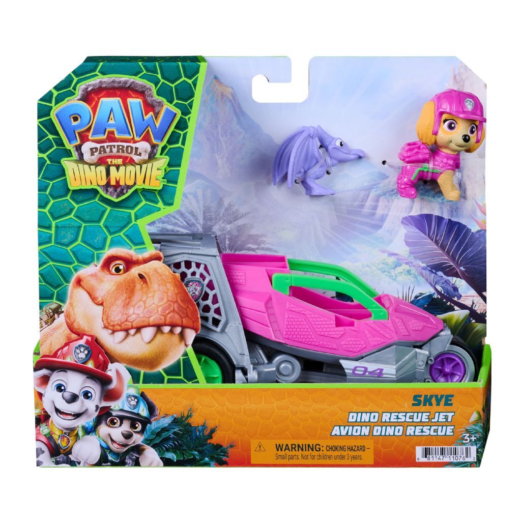 Paw Patrol dino movie voertuig Skye