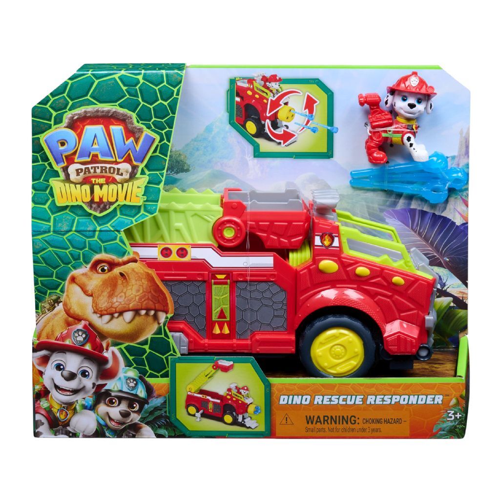 Paw Patrol dino movie Marshall reddingsvoertuig