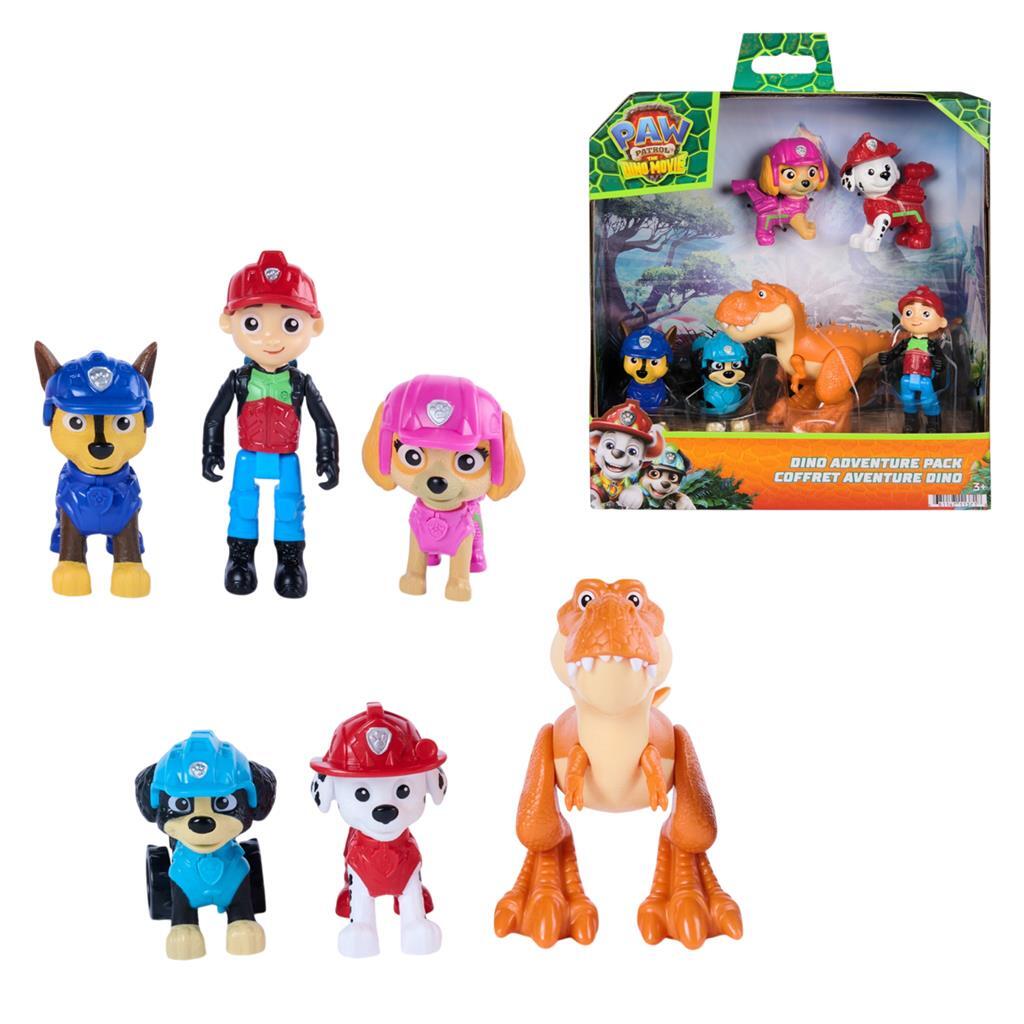 Paw Patrol dino movie dino figuren 6pcs.