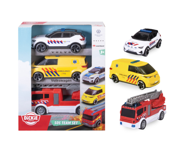 Dickie Toys SOS Team Set 3pcs