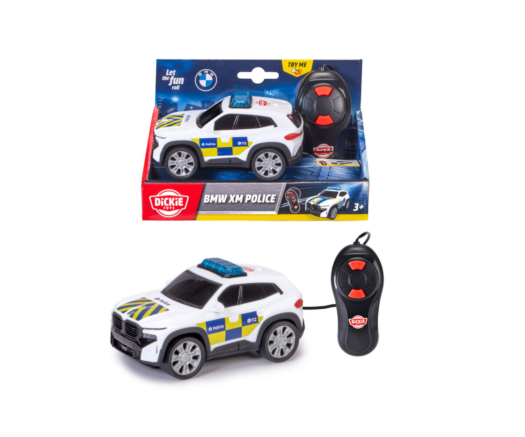 Dickie Toys BMW XM Police Racer