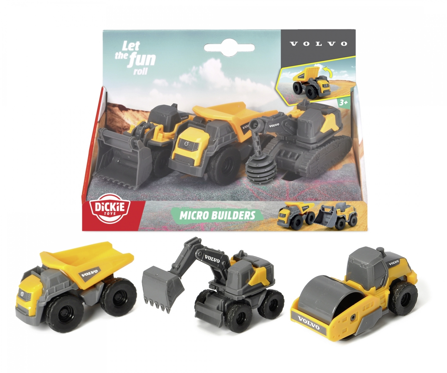 Dickie Toys Volvo Micro Builders