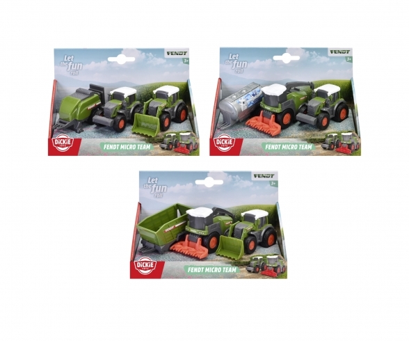 Dickie Toys Fendt Micro Team (9 cm) afbeelding