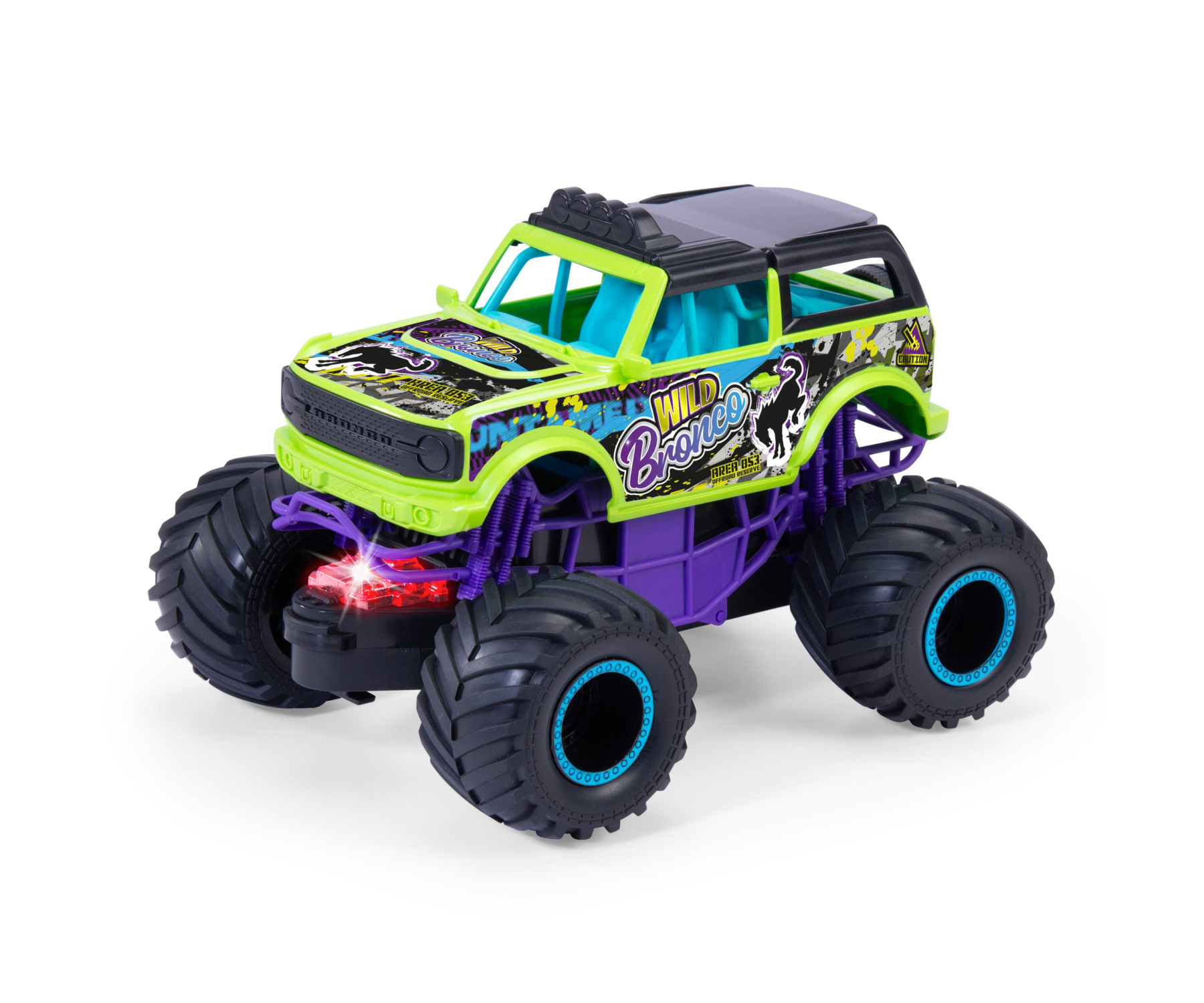 Dickie Toys Wild Bronco monstertruck van 3 jaar (18 cm)
