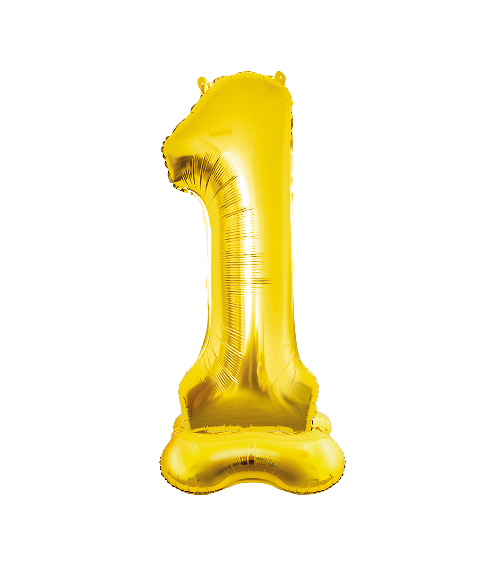 Folie ballon XXL 150 cm goud nr 1
