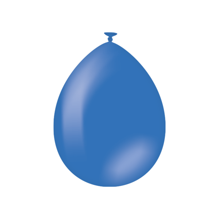 Ballonnen 50 stuks blauw