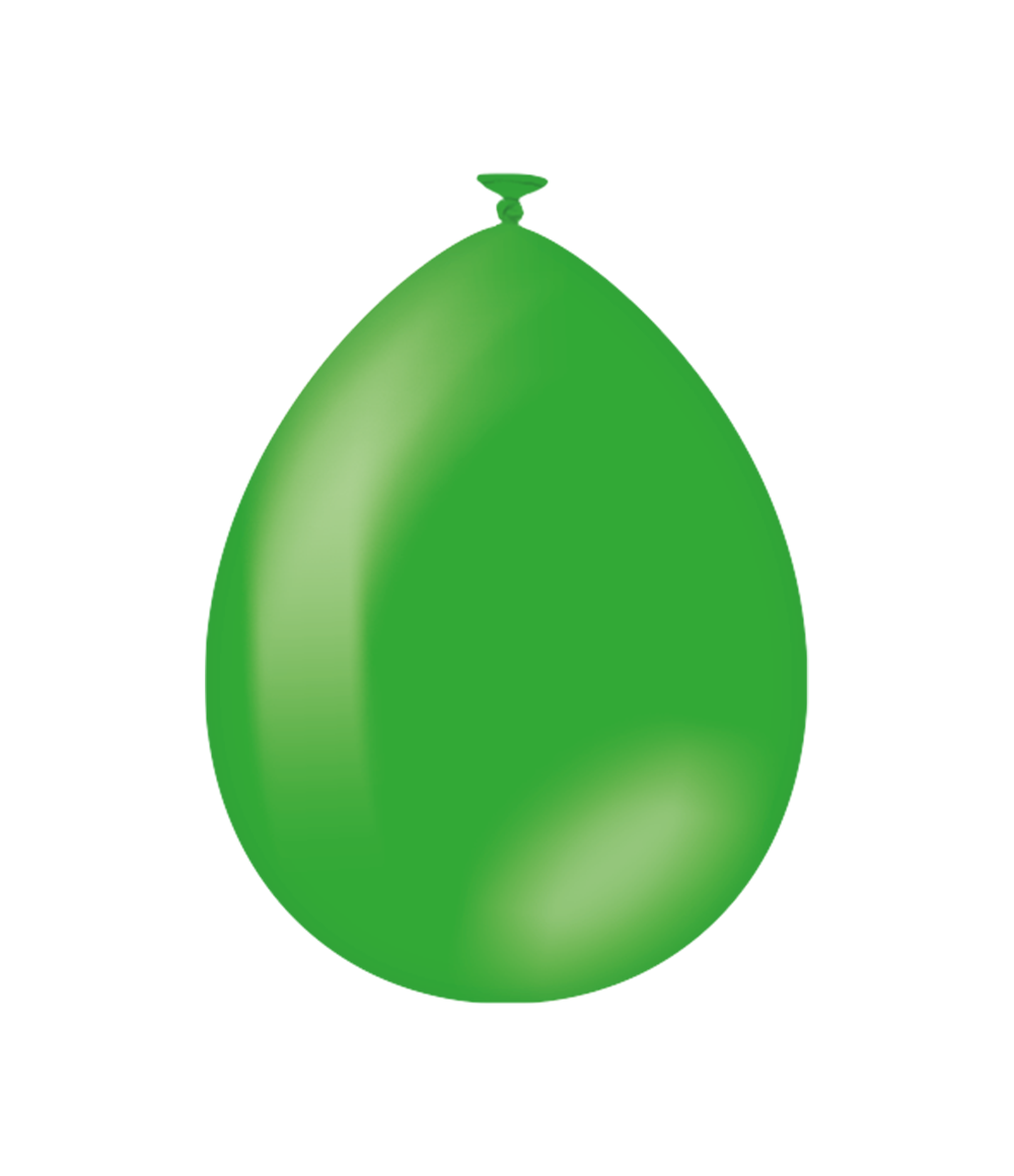 Ballonnen 50 stuks groen