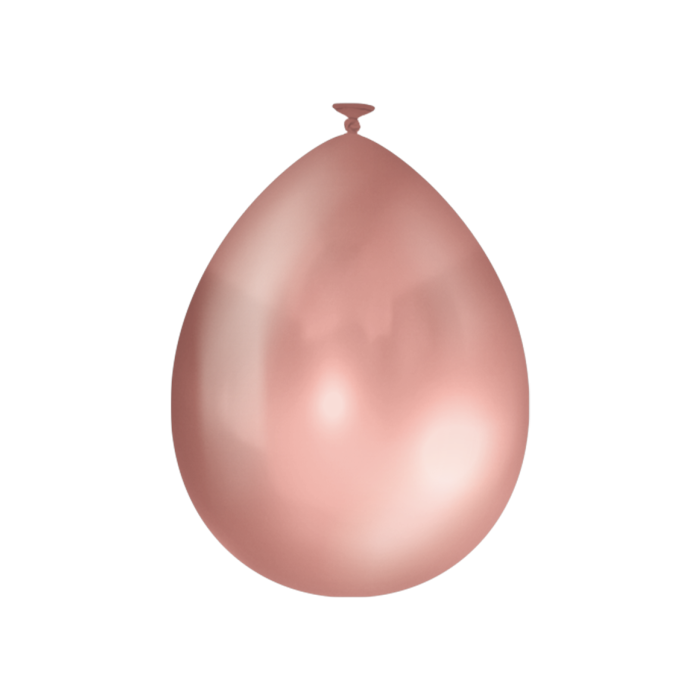 Ballonnen 50 stuks rosé gold