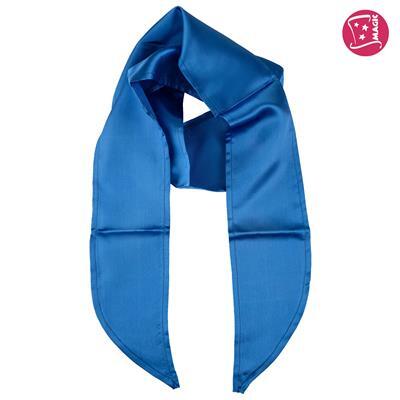 Sjaaltje satijn kobalt blauw