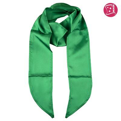 Sjaaltje satijn groen