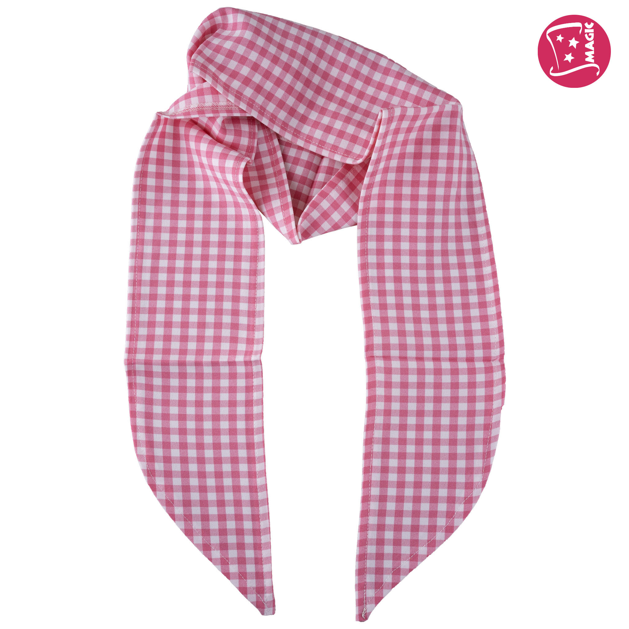 Sjaal / shawl pink wit