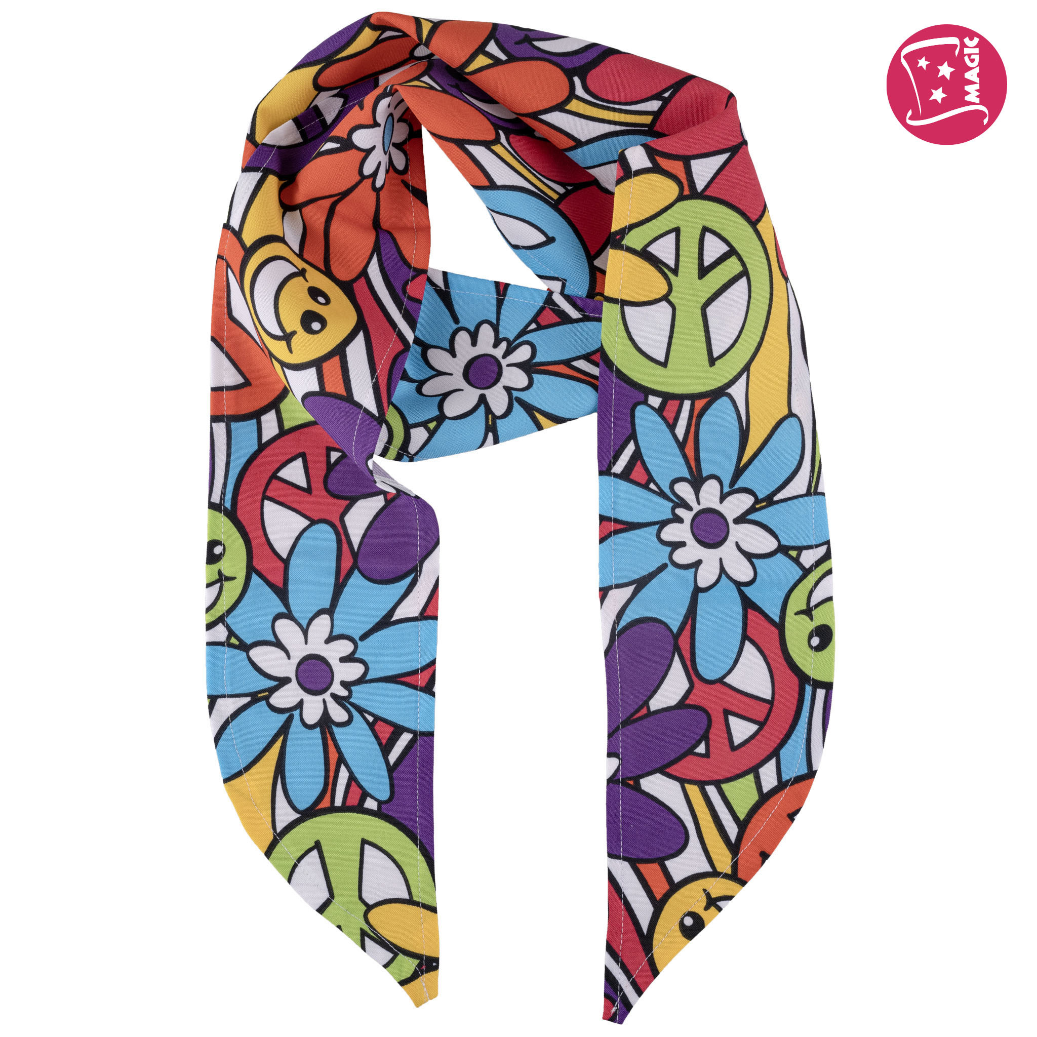 Sjaal / shawl Hippie smile