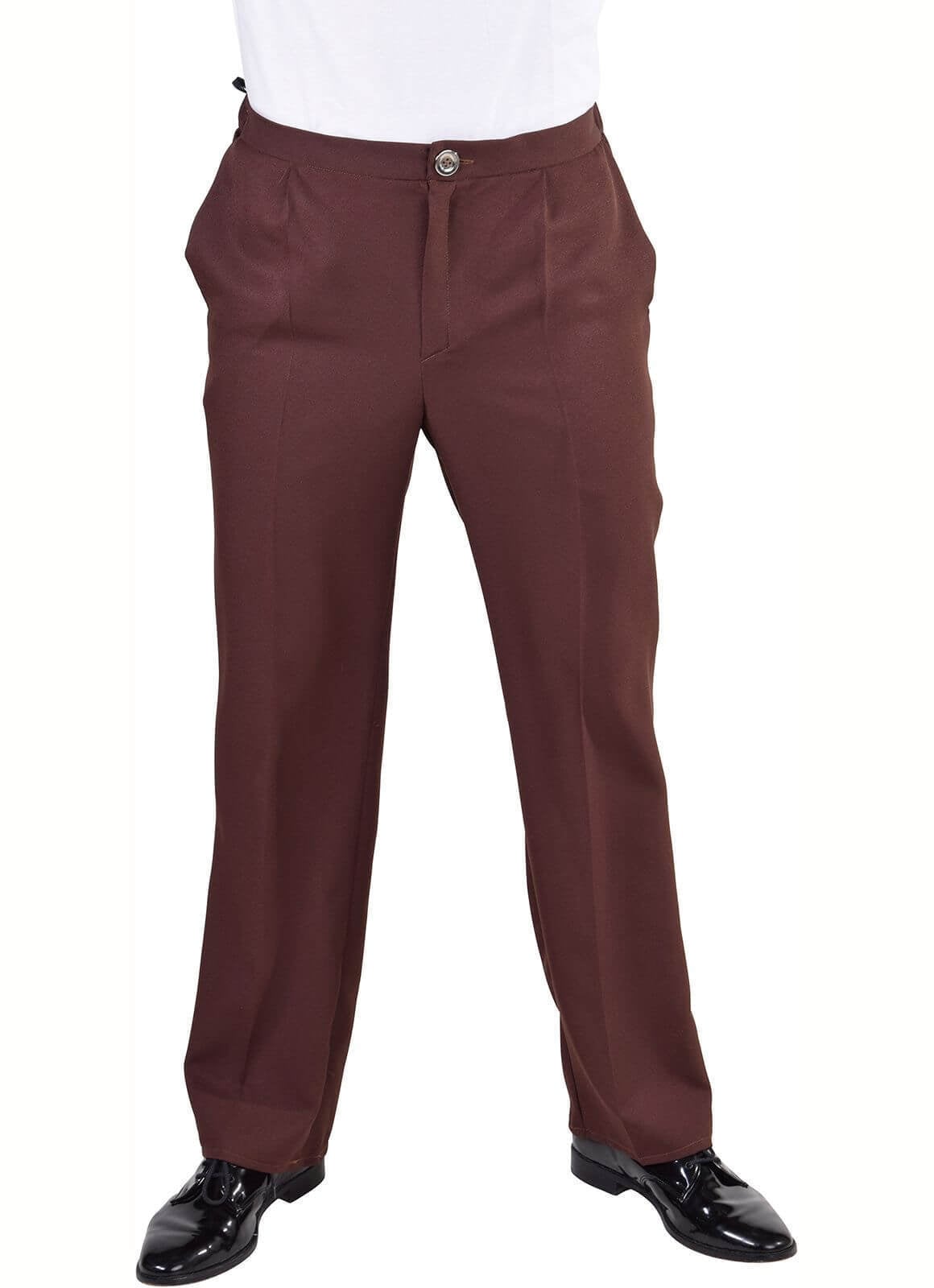Broek recht bruin