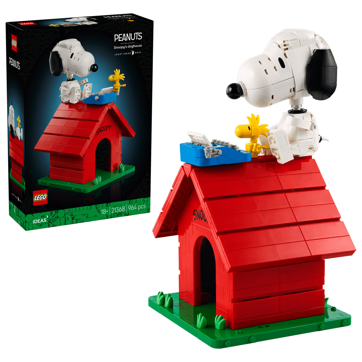 LEGO® Ideas 21368 Snoopy's hondenhok
