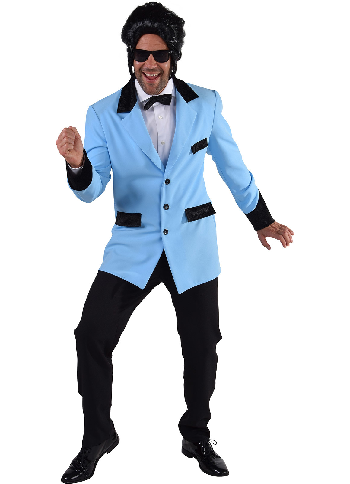Rock 'n roll jas turquoise