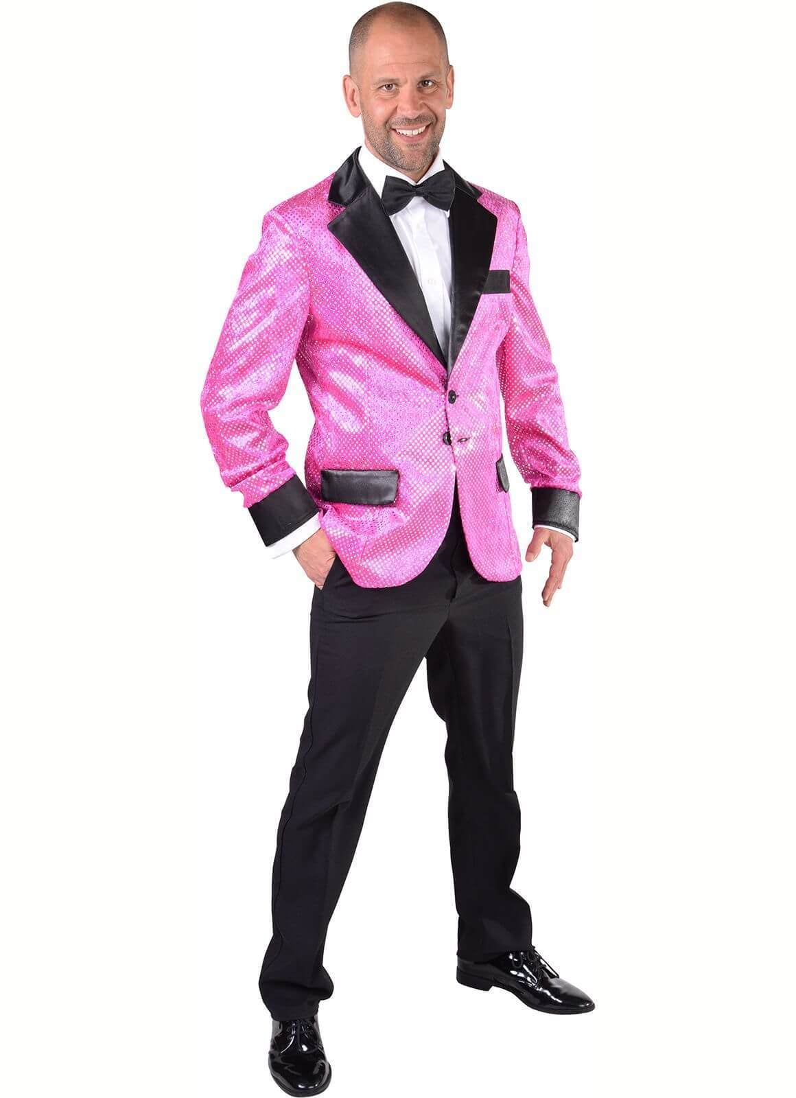 Glitter colbert, pink